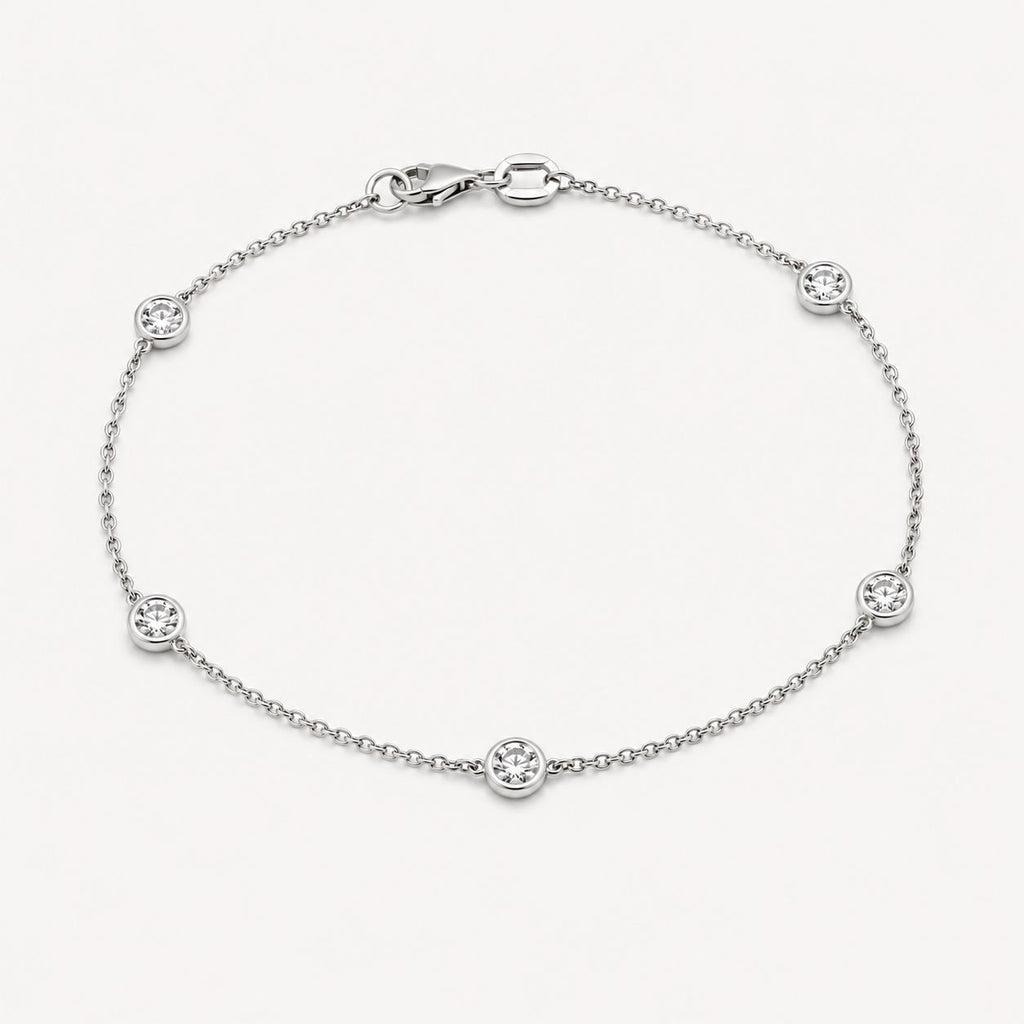 .35ctw Lab Diamond by the Yard Bracelet in 14K