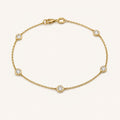 .35ctw Lab Diamond by the Yard Bracelet in 14K