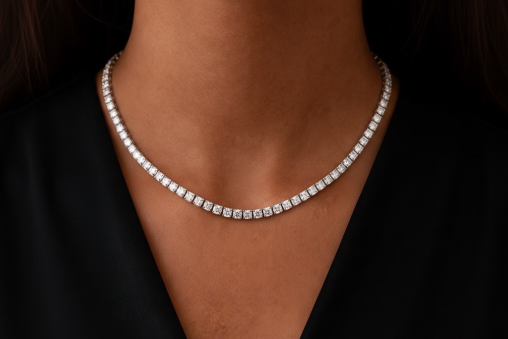 Diamond Tennis Necklace